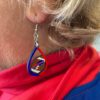 40 Teardrop Football Earring Designs, Team Colors, PNG Sublimation Designs - Image 2
