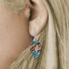 12 Curved Teardrop Earring Designs PNG Sublimation Designs - Image 4