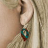 12 Curved Teardrop Earring Designs PNG Sublimation Designs - Image 5